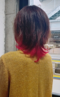 大人のインナーカラー。 ヘアカタログ 