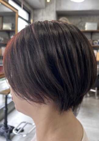 ナチュラルショートボブ サロンギャラリー  ヘアカタログ 